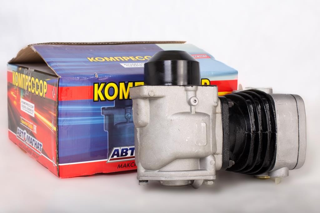 Компрессор 5320-3509015  двухцилиндровый для КамаZ (Автомагнат) 