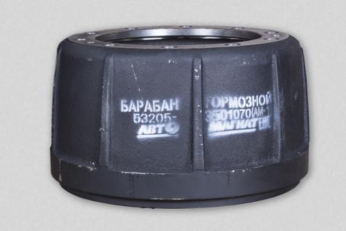 Барабан тормозной 53205-3501070 для КамаZ  ЕВРО 53215, 54115, 55111, 65115, 6540,  8560, 53228, 65111, 65116 ,65117 НЕФАЗ 8332 ,9334, 96741, 96742  Автомагнат