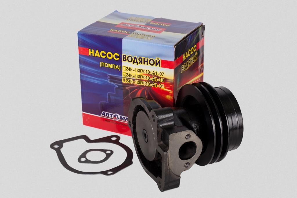 Насос водяной (помпа) АВТОМАГНАТ 245-1307010-А1-01 (АМ) ГАЗ-3309, ЗИЛ 5301 Бычок двс Д245.10,11,12 